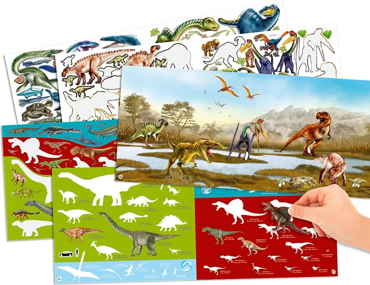 Depesche Dino Stickerfun 4 Depesche Dino Stickerfun – Bild 2