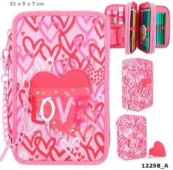 Depesche TOPModel 3-vaks Etui ONE LOVE