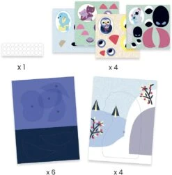 Djeco DESIGN BY 3070900090552 Wandtattoo Unisex 7 Djeco DESIGN BY 3070900090552 Wandtattoo Unisex -Djeco Geschaft design by 3070900090552 wandtattoo unisex 3