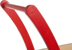 Van Dijk Toys Loop-blokkenwagen - Rood -Djeco Geschaft detail duwstand