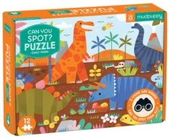 Dino Park Can You Spot? Puzzle [Game] Mudpuppy