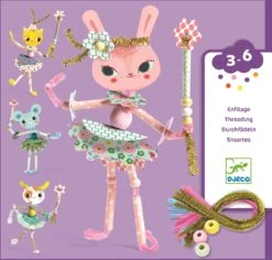 Djeco 1 Djeco Ensartes Mis Hadas Meine Feen (38976), Bunt