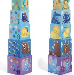 Djeco 10 Würfel Arc En Ciel -Djeco Geschaft djeco 10 wuerfel arc en ciel 3