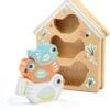 DJECO 36123 Baby Blanco BabyBirdi Puzzles