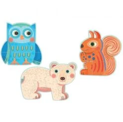 Djeco 37143A 37143 Evolution Puzzle Im Wald, 3 Stück (1er Pack) -Djeco Geschaft djeco 37143a 37143 evolution puzzle im wald 3 stueck 1er pack 2