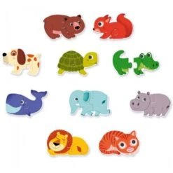 Djeco 38147 Educativos Duo Animales Puzzles -Djeco Geschaft djeco 38147 educativos duo animales puzzles 2