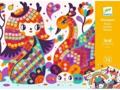 Djeco Bastelset Mosaik Kokeshis