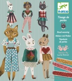 Djeco Bordado Las Stickerei, Mininas (39843), Bunt