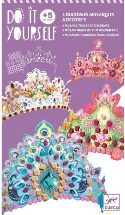 Djeco Diademas Para Decorar Princesa Haarreif Für Prinzessinnen (37901), Bunt