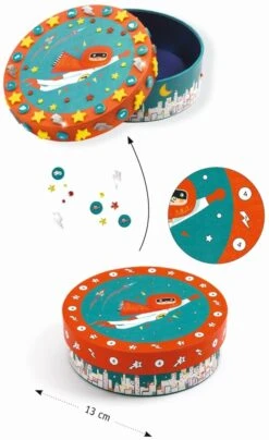 Djeco- DIY Box Zur Dekoration Super Schatzkisten (DJ07907) 7 Djeco- DIY Box Zur Dekoration Super Schatzkisten (DJ07907) -Djeco Geschaft djeco diy box zur dekoration super schatzkisten dj07907 3