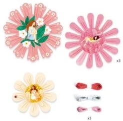 Djeco DJ07952 DIY Cestas Para Tejer Floración Stickerei -Djeco Geschaft djeco dj07952 diy cestas para tejer floracion stickerei 3