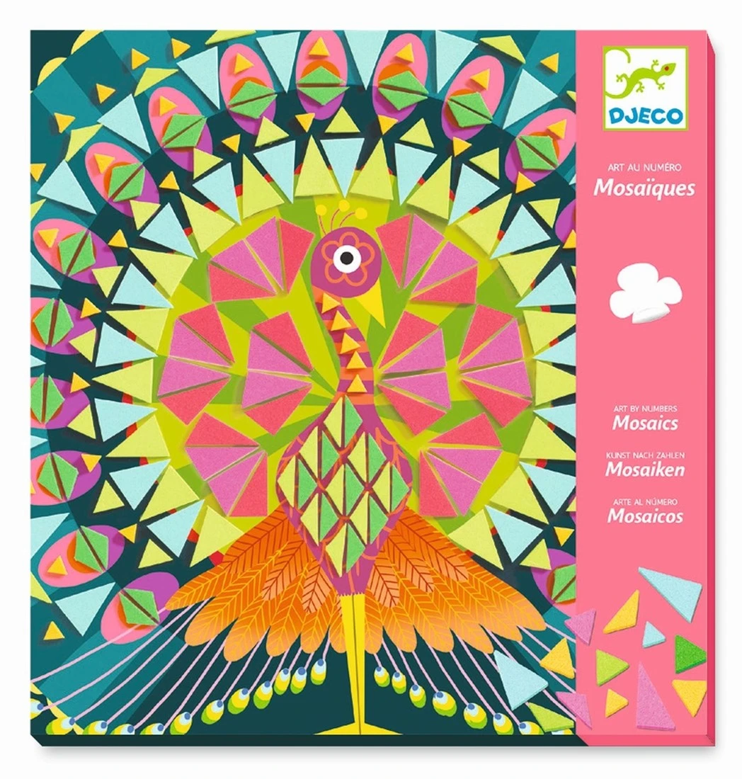 Djeco DJ08888 Mozaiek Coco, Multicolour 3 Djeco DJ08888 Mozaiek Coco, Multicolour