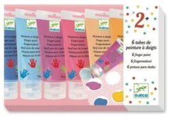 Djeco DJ09000 Die Farben-Für Die Kleinen, Gemischt, 75 Ml (6er Pack)