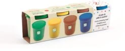 Djeco DJ09027 Modlear 4 Botes De Pasta Naturaleza Kunst Und Handwerk, Bunt