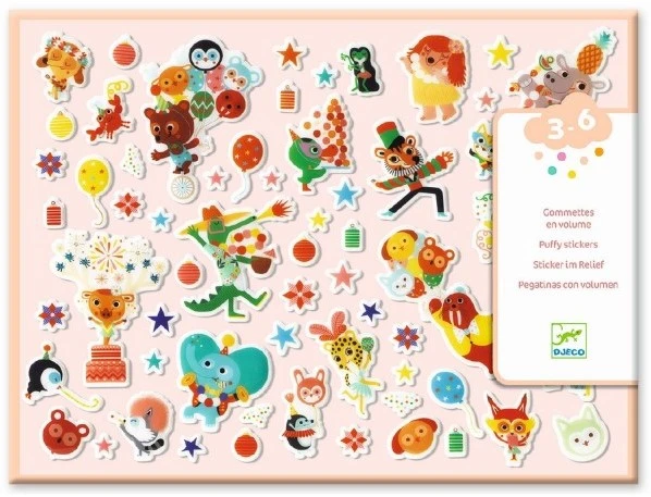 Djeco DJ09080 Geschenk Für Die Kleinen-Aufkleber, Mehrfarbig 3 Djeco DJ09080 Geschenk Für Die Kleinen-Aufkleber, Mehrfarbig