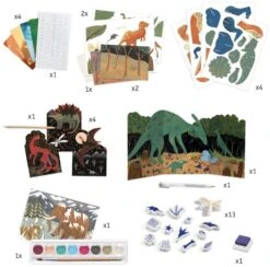 Djeco DJ09331 Cofre Multiactividades EL Mundo De Los Dinosaurios Formen Und Farben -Djeco Geschaft djeco dj09331 cofre multiactividades el mundo de los dinosaurios formen und farben 3