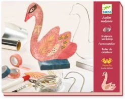 Djeco DJ09346 Taller Escultura EL Cisne Formen Und Farben