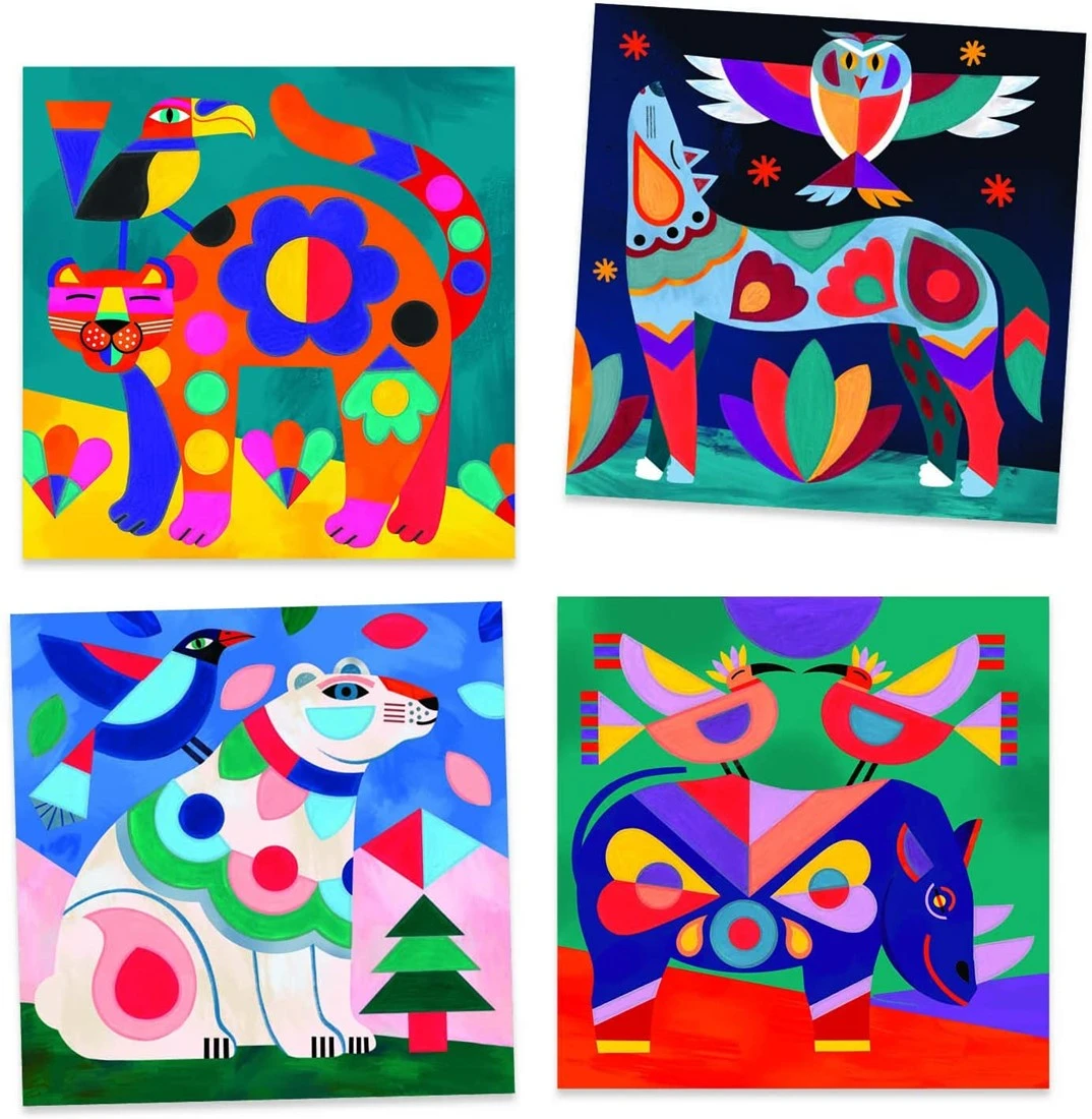 Djeco DJ09658 Pintar EL Bestiario Lackmaterial: 4 Djeco DJ09658 Pintar EL Bestiario Lackmaterial: – Bild 2