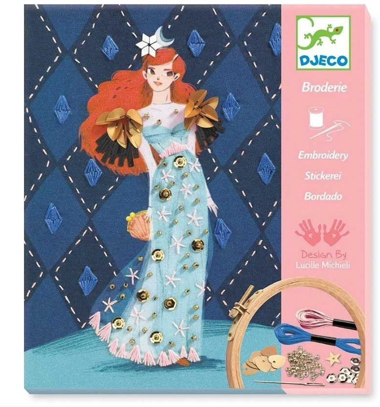 Djeco DJ09844 Für ältere Kinder-Stickerei, Gemischt 3 Djeco DJ09844 Für ältere Kinder-Stickerei, Gemischt