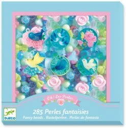 Djeco DJ09856 Abalorios Pájaros Charms