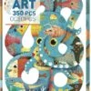 DJECO DJO7651 Puzzle Art Octopus 350 Teile, Bunt -Djeco Geschaft djeco djo7651 puzzle art octopus 350 teile bunt