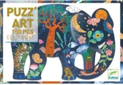 DJECO Elephant 350 Pcs - 34 X 23 X 5 Cm