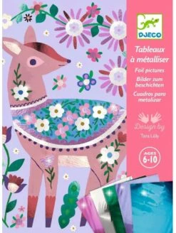 Djeco Folie Bastelset Waldtiere - 4 Bilder