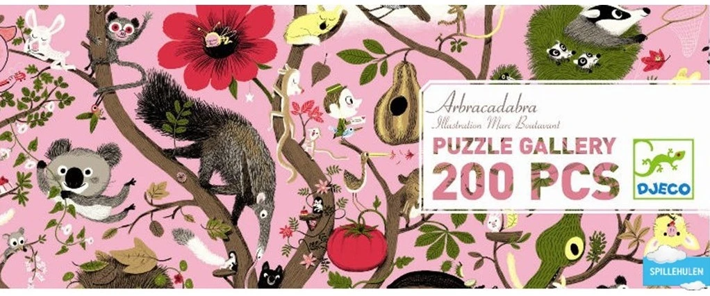 DJECO Gallery Puzzle - Arbracadabra - 200 Pezzi 3 DJECO Gallery Puzzle - Arbracadabra - 200 Pezzi