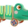 Djeco Holz-Ziehfigur Edgar Krokodil
