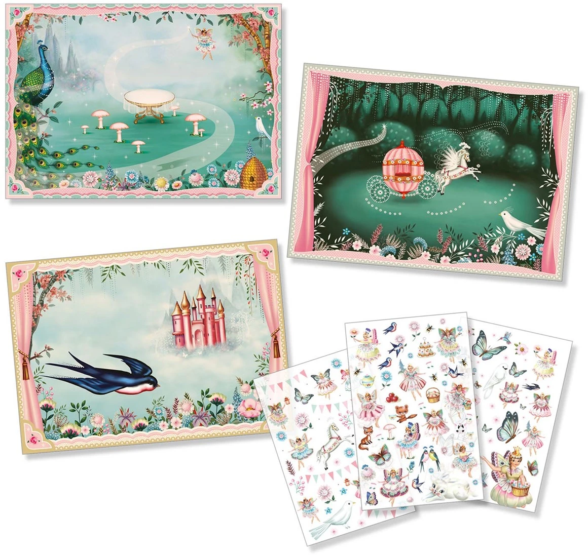 Djeco Kleine Geschenk-Transfers, Gemischt. 4 Djeco Kleine Geschenk-Transfers, Gemischt. – Bild 2