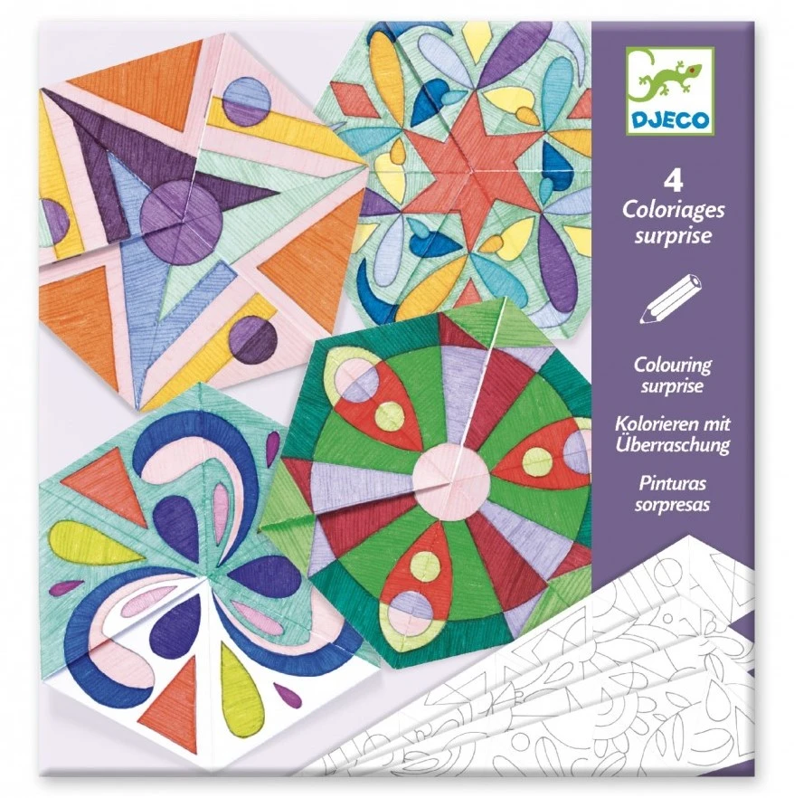 Djeco Malerei Mandala Rosetten (39656), Mehrfarbig (1) 3 Djeco Malerei Mandala Rosetten (39656), Mehrfarbig (1)