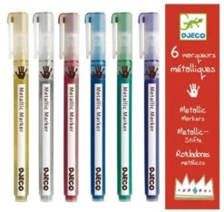 Djeco Metall, 6 X Marker