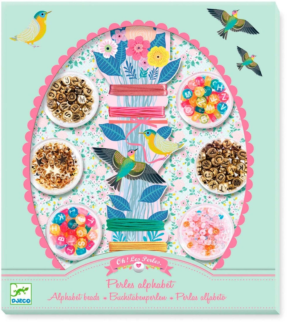 Djeco Perlen Und Alphabet Perlen (DJ09839) 3 Djeco Perlen Und Alphabet Perlen (DJ09839)