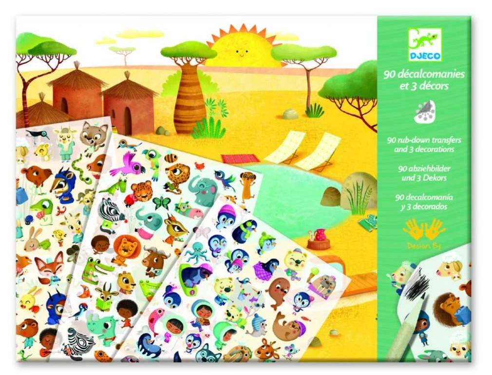 DJECO Savannah, Desert, And North Pole: Time For Fun! 3 DJECO Savannah, Desert, And North Pole: Time For Fun!