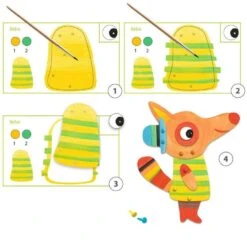 Djeco Malset Familie Fuchs 9 Djeco Malset Familie Fuchs -Djeco Geschaft djeco schilderset familie vos