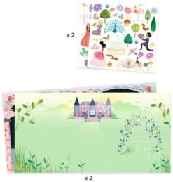 Djeco Aufkleberset Mit Kulisse - Leben Im Schloss 9 Djeco Aufkleberset Mit Kulisse - Leben Im Schloss -Djeco Geschaft djeco stickerset leven in het kasteel