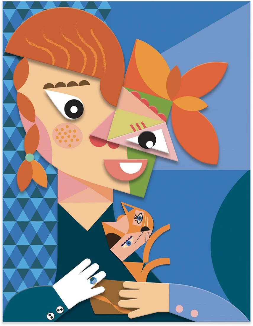 Djeco Têtes Au Carré 4 Djeco Têtes Au Carré – Bild 2