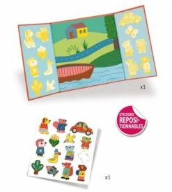 Djeco - Tier-Aufkleber (DJ09071) -Djeco Geschaft djeco tier aufkleber dj09071 3