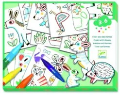 Djeco Tierformen (38997), Mehrfarbig (1)