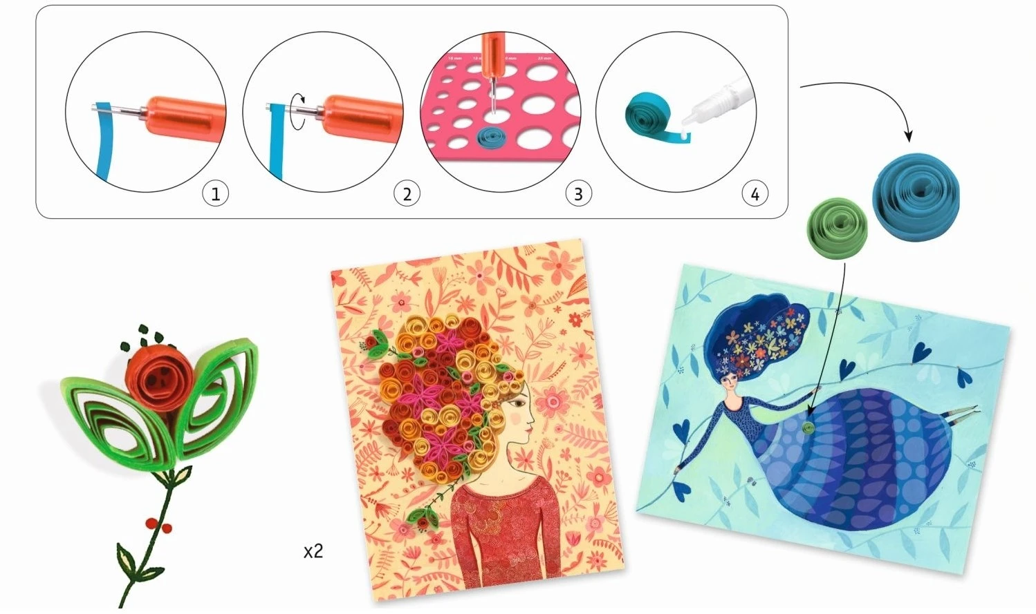 Djeco Volutes En Jupons 4 Djeco Volutes En Jupons – Bild 2