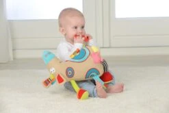 Dolce Classic Aktivitätsspielzeug Kuh - 27 Cm -Djeco Geschaft dolce activiteitenknuffel koe 27 cm