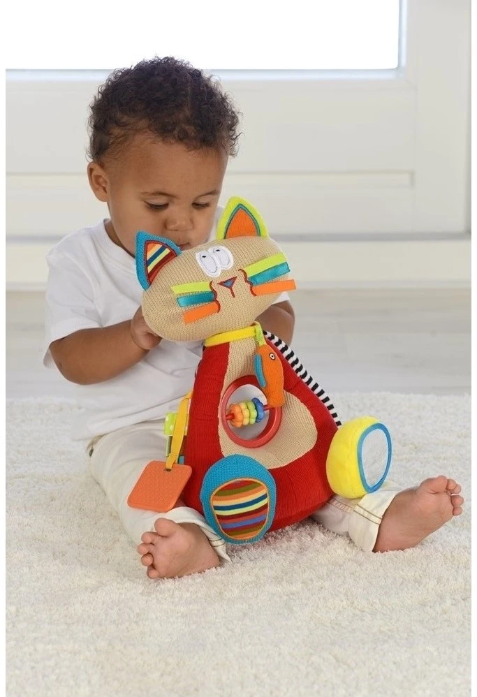 Dolce Classic Aktivität Stofftier Siamkatze Sophie - Medium 5 Dolce Classic Aktivität Stofftier Siamkatze Sophie - Medium – Bild 3