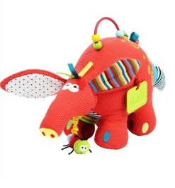Dolce Classic Aktivitätsspielzeug Erdferkel Antoine - 42 Cm