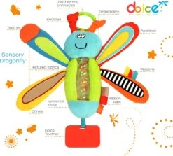 Dolce Classic Aktivitätsspielzeug Libelle Dipsy - 21 Cm -Djeco Geschaft dolce classic aktivitaetsspielzeug libelle dipsy 21 cm 2