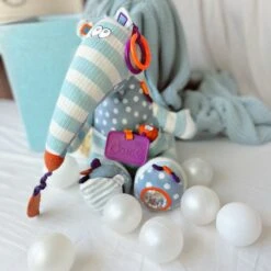 Dolce Primo Aktivitätsspielzeug Ameisenbär Anthony - 33 Cm -Djeco Geschaft dolce toys anteater 2