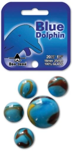 Don Juan 20+1 Blauer Delphin Murmeln 4003