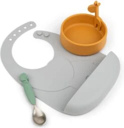 Done By Deer Peekaboo Erste Mahlzeit Set Deer Friends Colour Mix