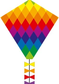 Ecoline: Eddy Regenbogen Patchwork 50 Cm