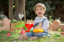 Edushape 32 Große Holzähnliche Blöcke - 75 Mm -Djeco Geschaft edushape 32 grosse holzaehnliche bloecke 75 mm 3