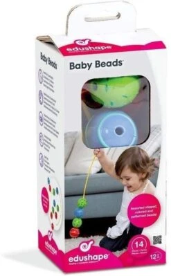 Edushape Baby Perlen - 14 Stück 10 Edushape Baby Perlen - 14 Stück -Djeco Geschaft edushape baby perlen 14 stueck 3